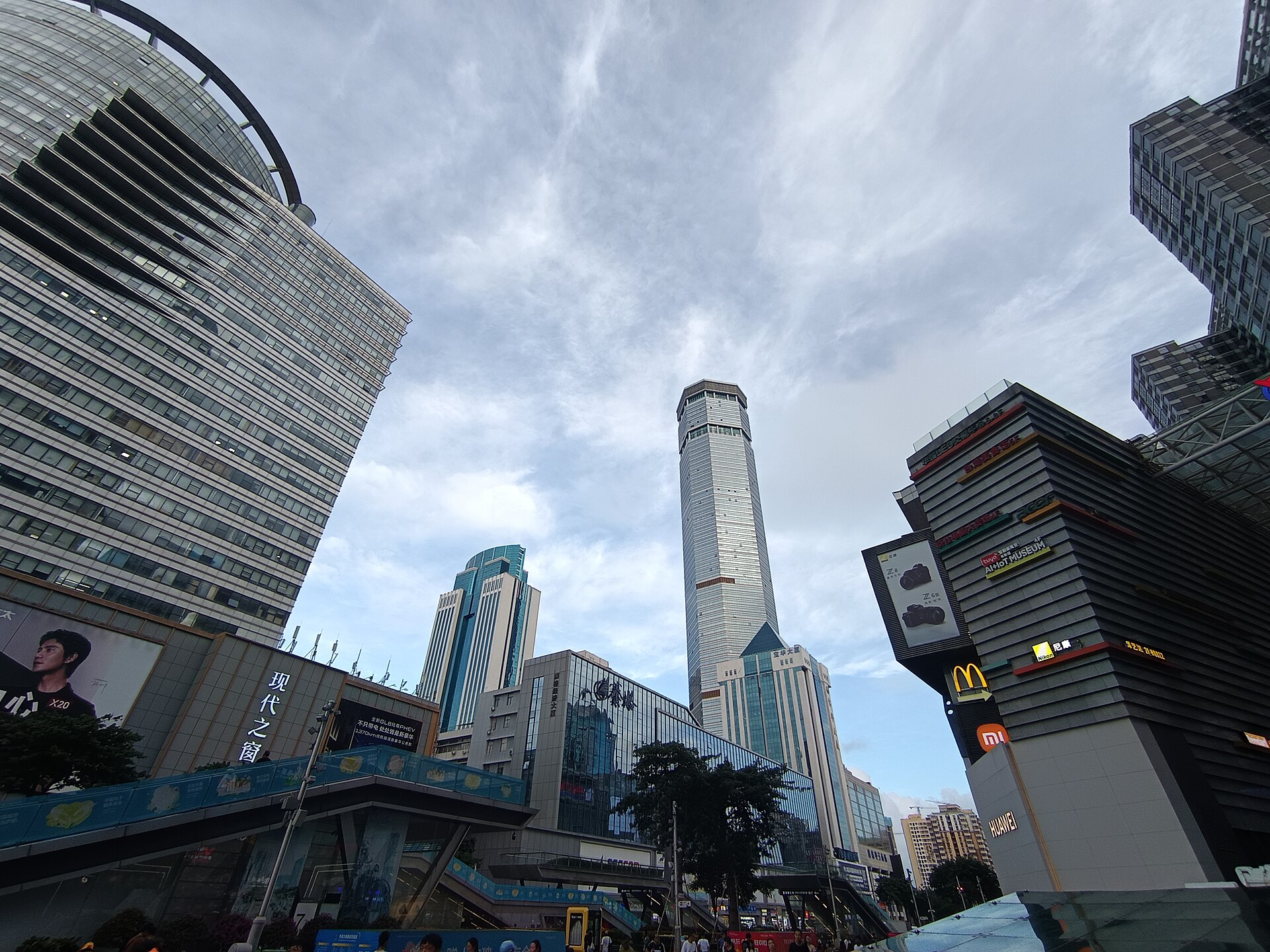 Electronics malls in Huaqiangbei, Shenzhen